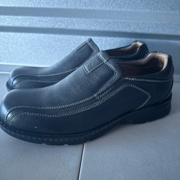 Dockers Agent Mens Loafers Leather Dress Casual Shoes Brown Size 10M